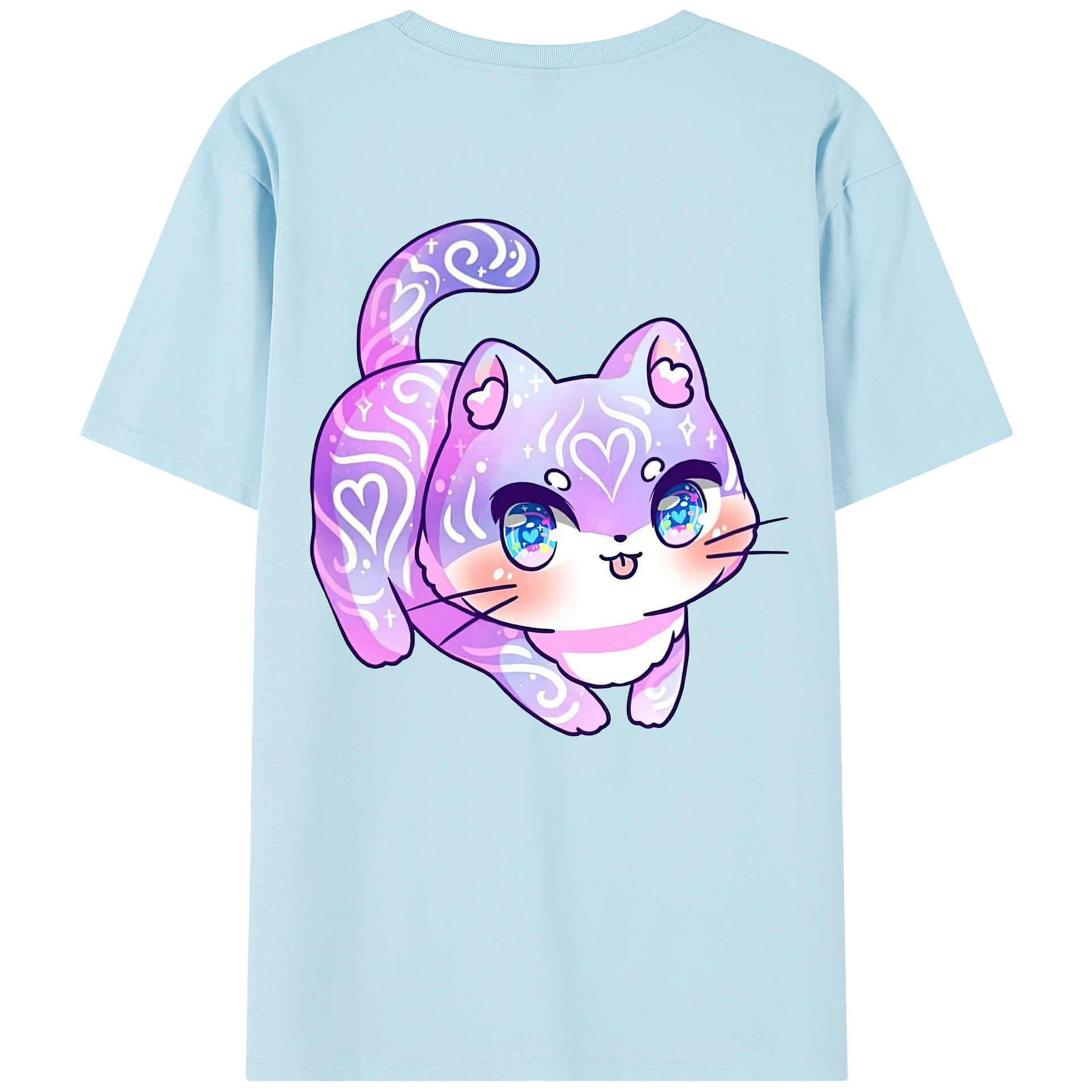 （画像用） 美少女戦士セーラームーン Sailor Moon 綿100％半袖Tシャツ（背面プリント）